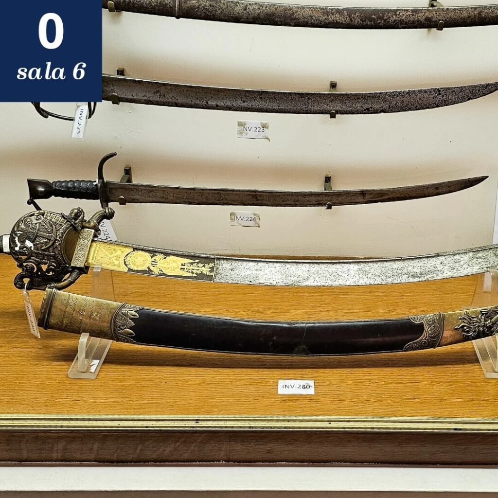 MUNAV_percorso visita_ sala6_ Sciabola Corsaro Bavastro