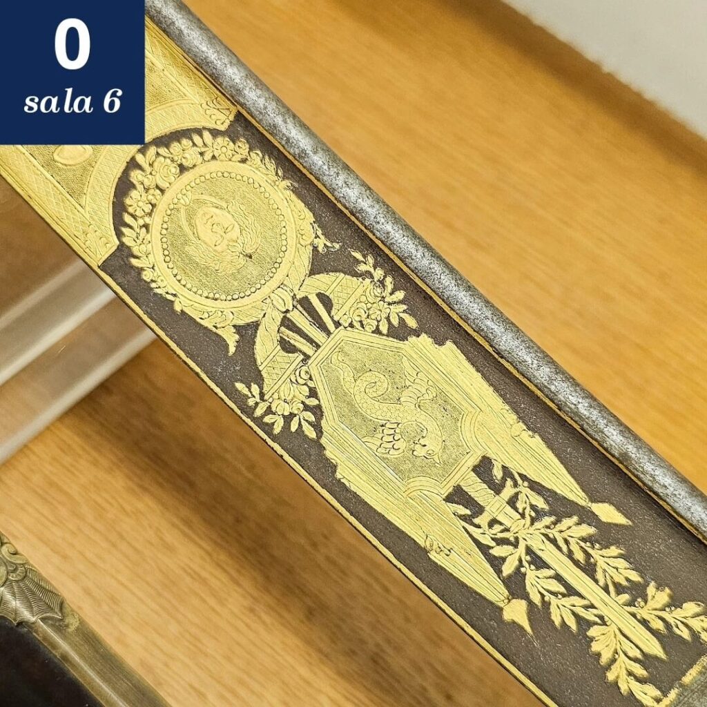 MUNAV_percorso visita_ sala6_ decoro sciabola