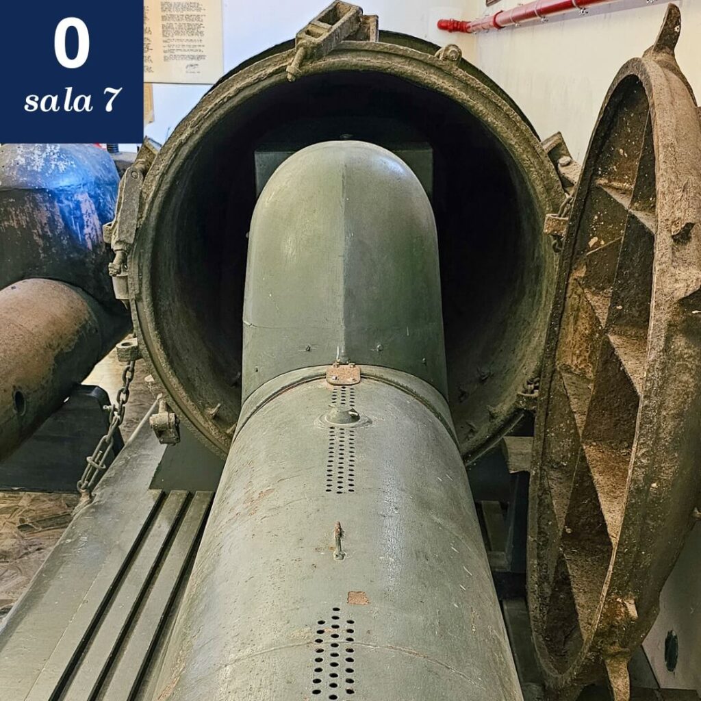 MUNAV_percorso visita_ sala6_ dettaglio Siluro a lenta corsa