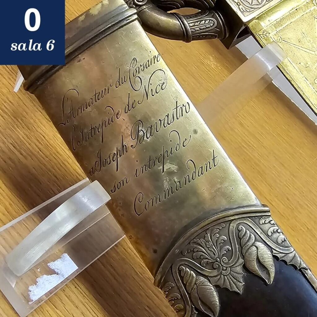 MUNAV_percorso visita_ sala6_ incisione sciabola